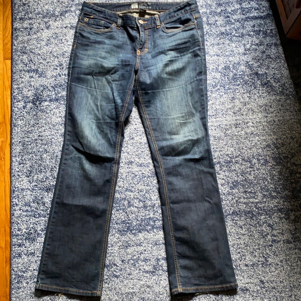 Mossimo Curvy Fit Boot Cut Blue Jeans Size 12R